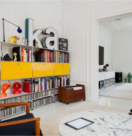 A colourful Norwegian house